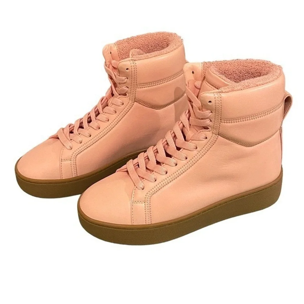 BOTTEGA VENETA NAPPA LEATHER THE QUILT 667143‎ HIGH-TOP Women's Sneakers EUR-39